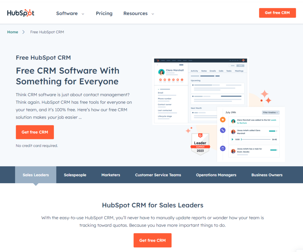 Hubspot CRM